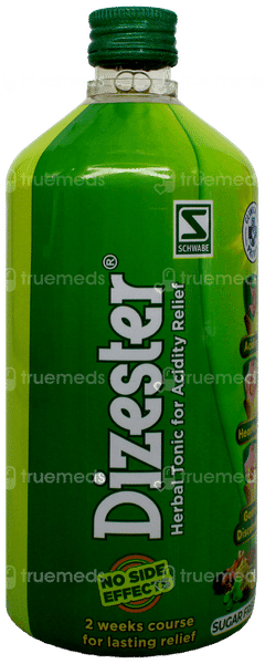 Dr Willmar Schwabe Dizester Herbal Sugar Free Digestive Tonic 450Ml